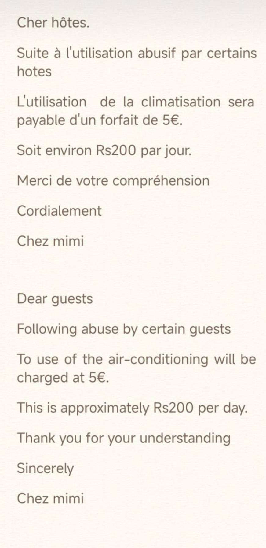 Apartament Chez Mimi 3 Mahébourg Pokój zdjęcie